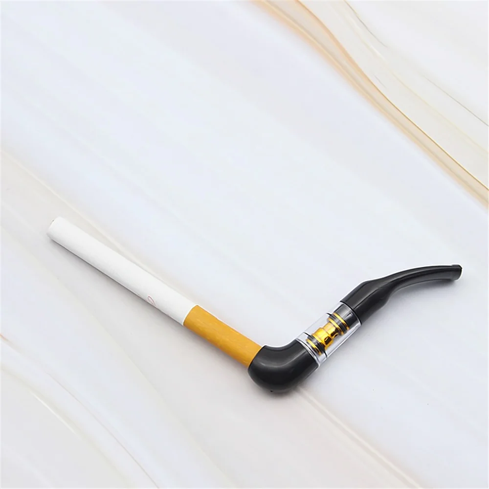 1Pc Portable Cleaning Cigarette Filter Simple Food Grade Resin Mouthpiece Filtration for Ordinary Cigarette Smoking Accessories