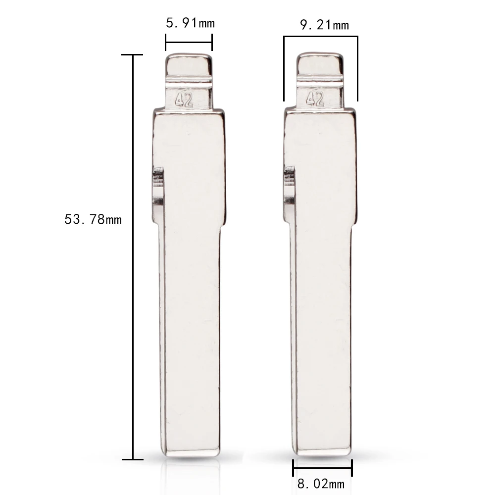 Dandkey ostrze klucza pilota zdalnego sterowania do VW Audi Polo Golf Passat B5 zamiennik Uncut HU66 Auto #01 #31 #42 #86 #133 #149 kluczyk