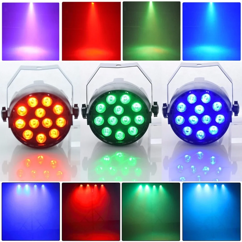 RGB Stage Lighting Effect Disco DJ Party Wedding Lamp DMX 512 KTV Bar Nightclub Xmas Decor Spot Light Projection Lamp For Home