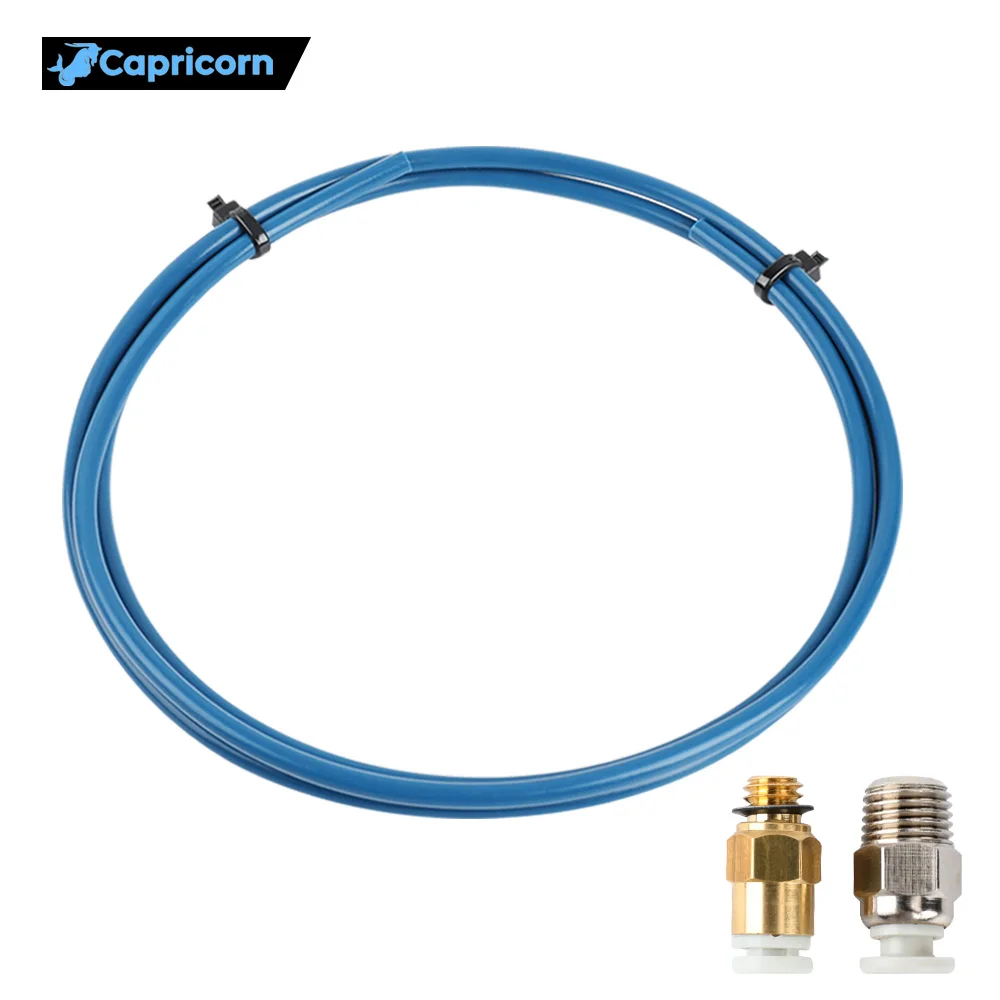 Capricorno Bowden tubi in PTFE serie XS 1M/2M per CREALITY 3D Ender-3 V2 1.75mm filamento nuove parti della stampante per tubi