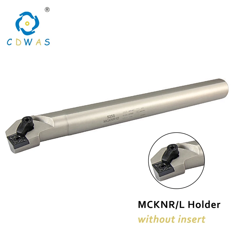 S20Q S20R S25R S25S MCKNR12 MCKNL12 แผ่นภายในเครื่องมือสีขาวเครื่องกลึง CNC เครื่องมือสำหรับ CNMG1204 แทรก