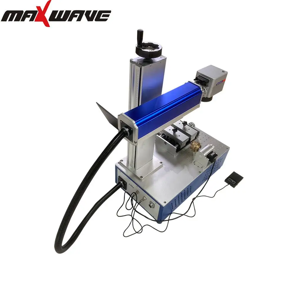 20w 30w 50W Fiber Laser Marking Machine for Metal Steel Gold Jewelry Engraving Cutting Raycus Laser Marker