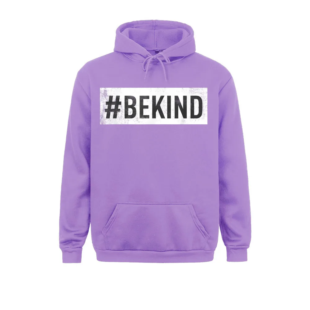 #Be Kind Choose Kindness Anti-Bullying Vintage Long Sleeve Hoodies Fall Men Sweatshirts Design Clothes Warm