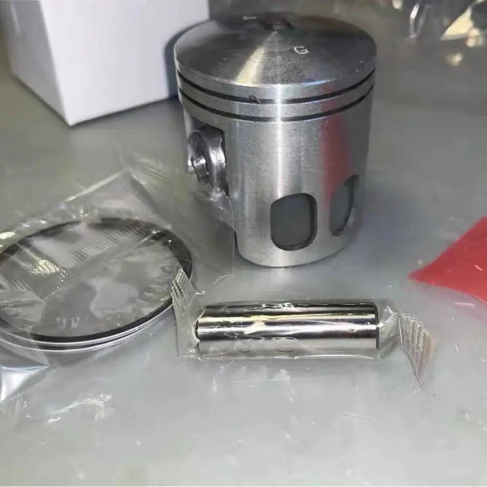 

Piston kit 47mm 3KJ JOG50 ZR50 EVO50 racing set rings 1mm and pin 10mm clips tuning upgrade repacement big bore cylinder parts