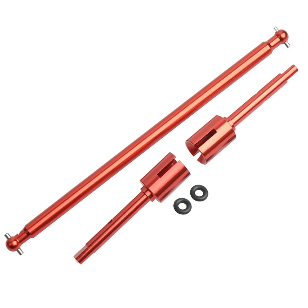 Aluminiumlegierung Zentrale Antriebswelle Propellerverbindungssatz für 1/10 RC Autozubehör Tamiya TT02 TT02D TT-02B Chassis