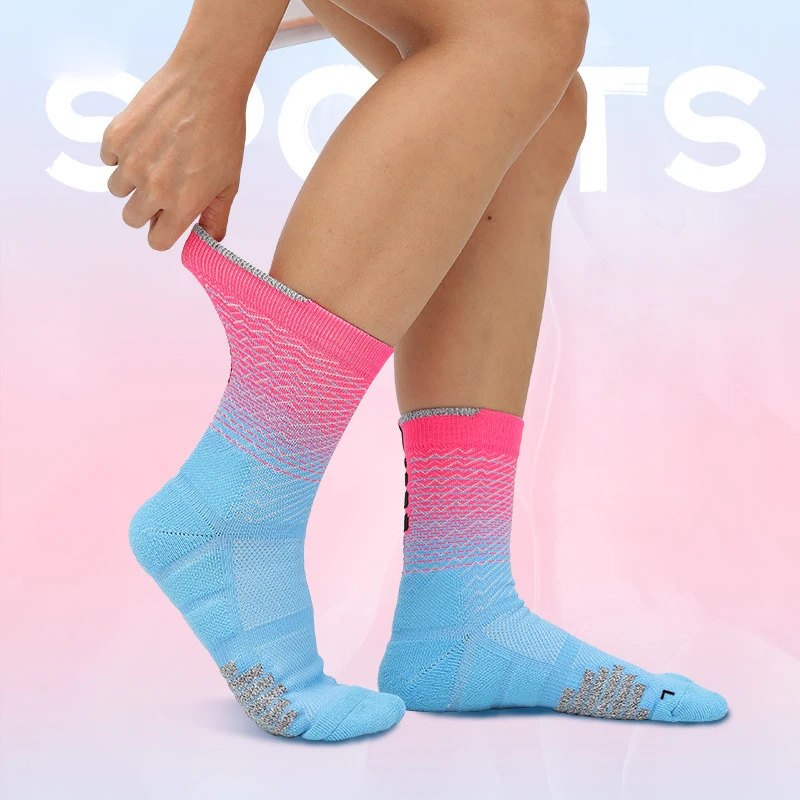 

Protective Cycling Socks Men Outdoor Sports Socks Bike Footwear for Road Bike Socks Running Basketball Soft Breathable Socks