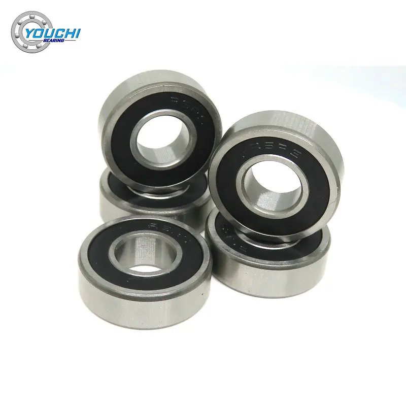 

1pcs R6 2RS 9.525x22.225x7.137 mm Deep Groove Ball Bearings R6RS 3/8x7/8 Miniature Inch Bearing 0.375x0.875x0.281