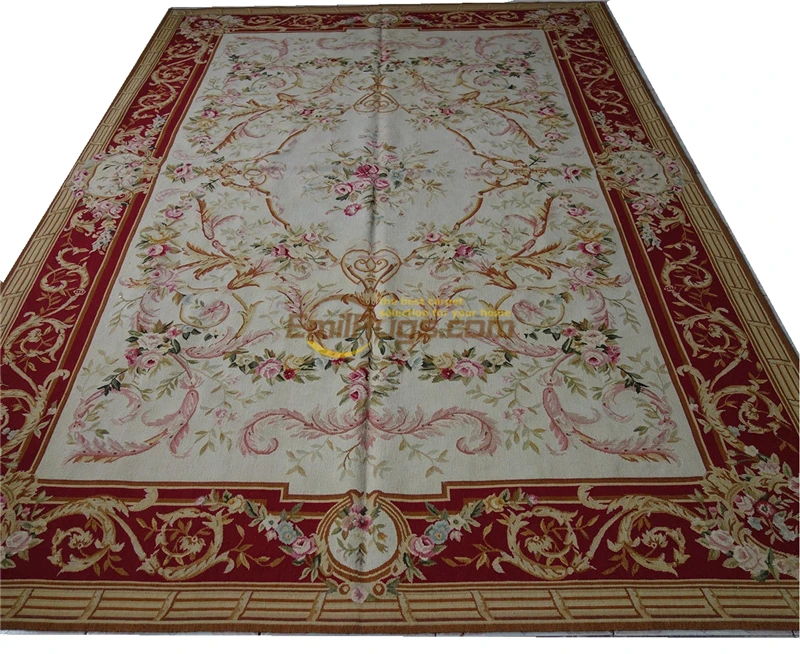 

Лучший Французский Aubusson ковер Европейский Декор роскошный чистый шелк сделано k10gc147aubyg30