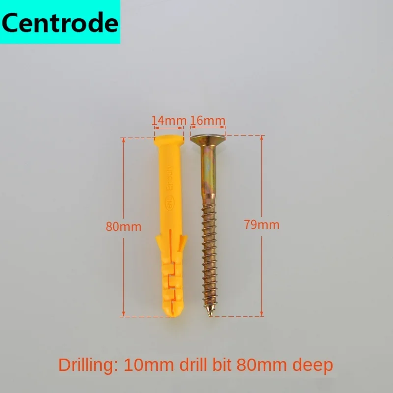 Treo Đỡ Treo Bảng Phụ Kiện Móc Treo Rỗng Tường Thẳng Tường Kệ Treo Tường Chống Rỉ Sét Phụ Kiện