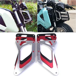 Headlight Adapter Bracket Strips LED Front Head Fork Shock Absorber Column for CG 125 250 Cafe Racer Grom MSX125 Vintage