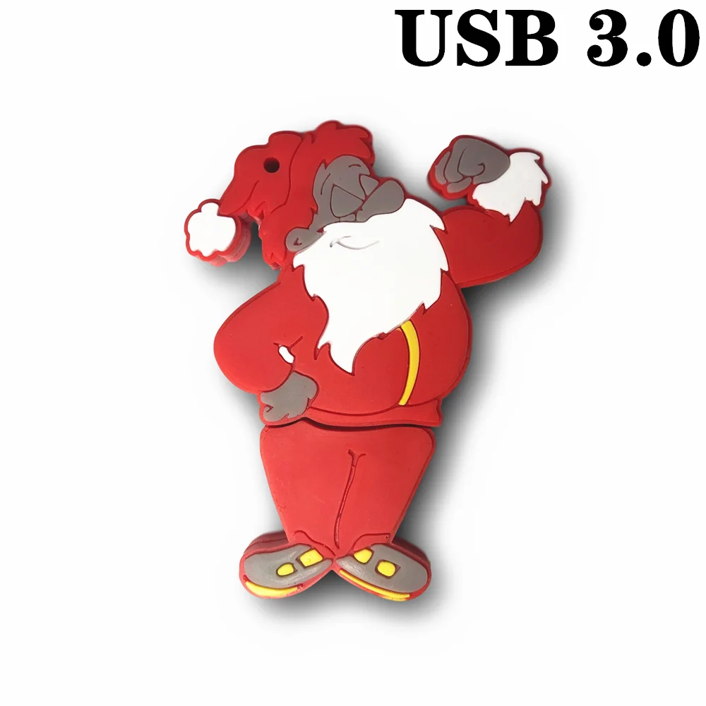 

BINFUL Santa Claus cartoon Christmas theme usb flash drive et 4G 8G 16G 32G 64GB 128GB USB 3.0 pen drive usb memory stick u disk