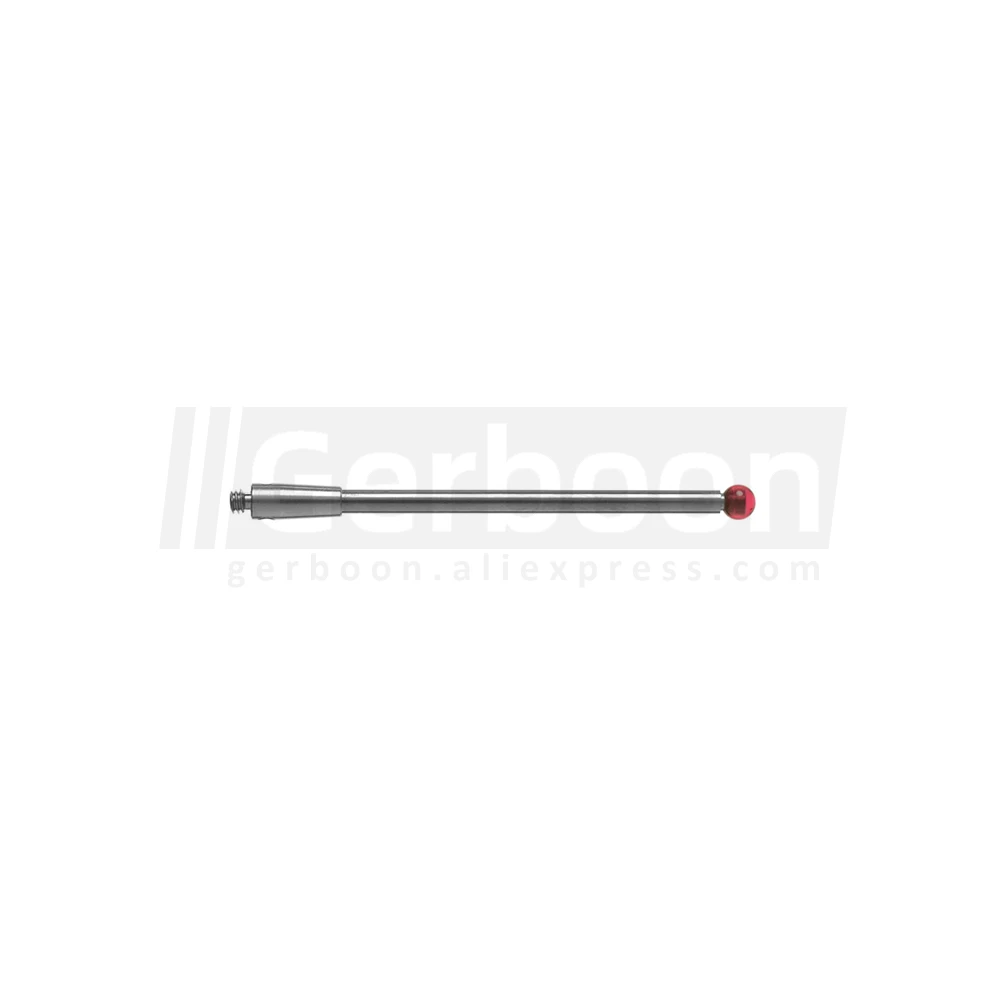 Renishaw A-5003-0041 EWL 37mm M2 Ø 3mm Ruby Ball Tungsten Carbide Rod Probes for Three-Coordinate Measuring Machine CMM