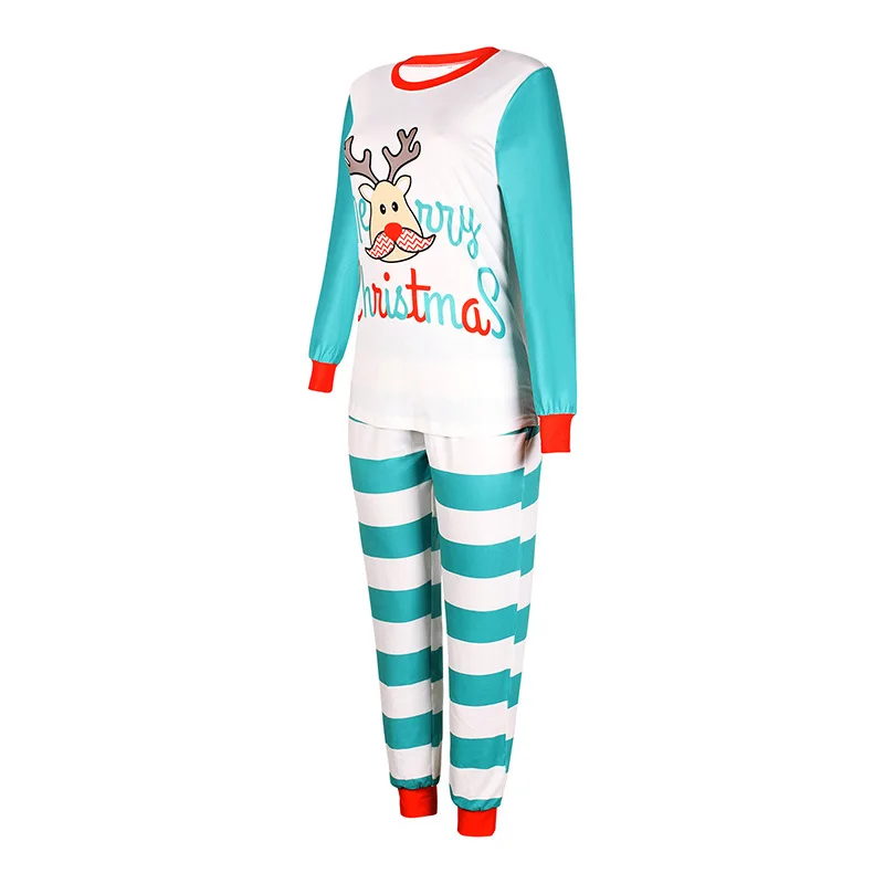 Rocwickline New Autumn & Winter Women's Pajamas Christmas Cotton Patchwork Normcore Minimalist Vacation style Loose Pajamas