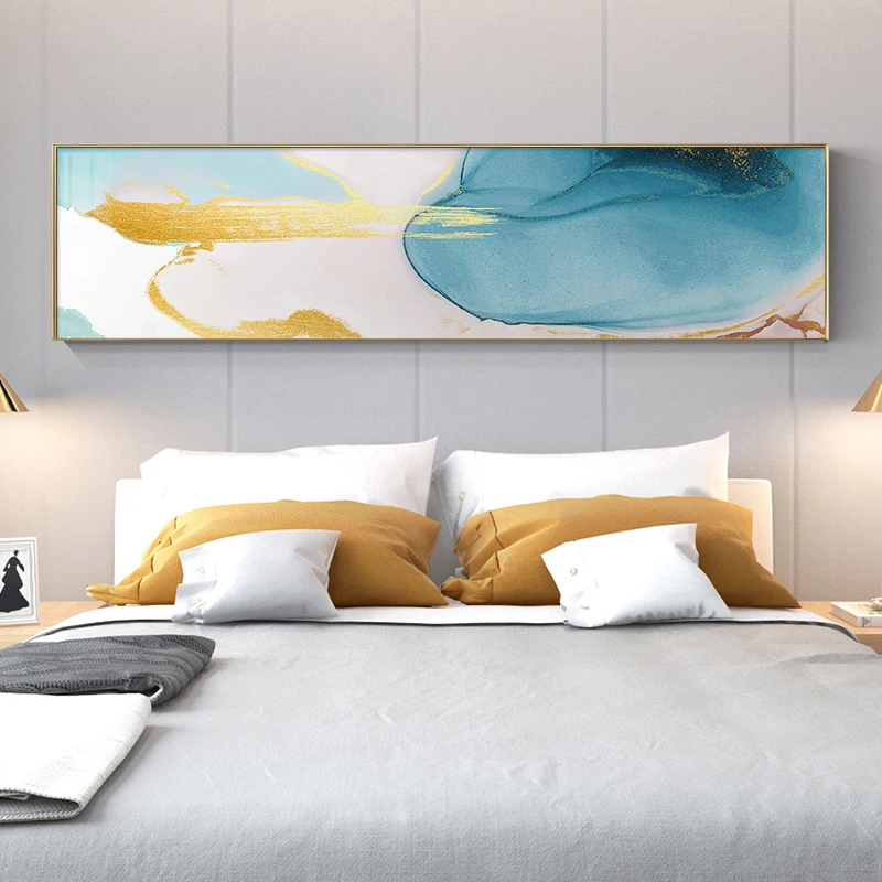 EECAMAIL 5D DIY Modern Bedside Diamond Painting Full Diamond Nordic Banner Diamond Embroidery Nordic Luxury Abstract No Frame