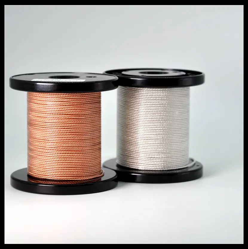 Eagle elevation cost performance copper 6N OCC OCC silver plating 26AWG  Headphone Upgrade Line  DIY