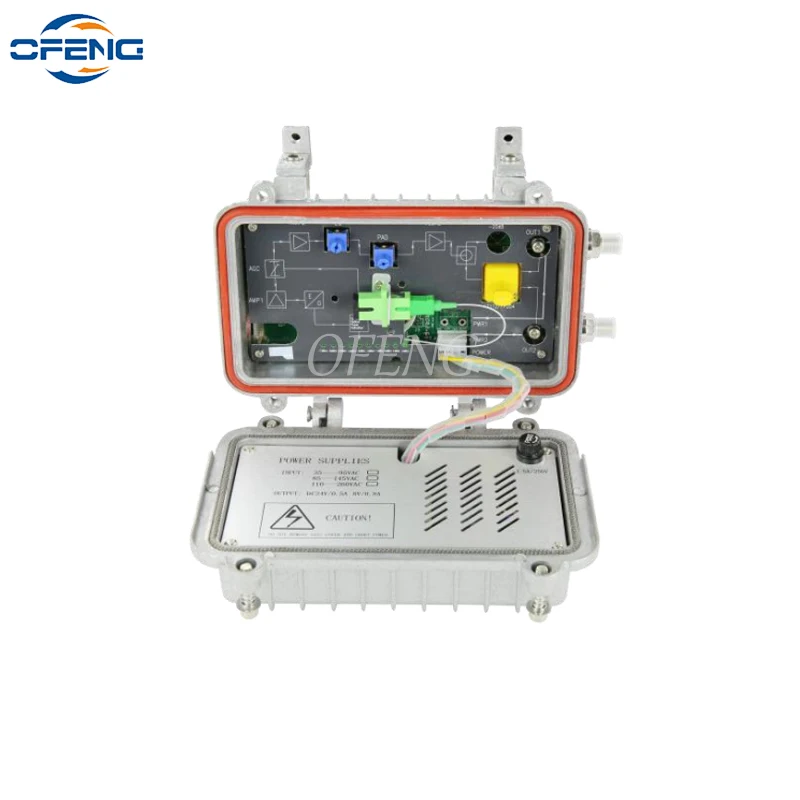 

Outdoor AGC Outdoor Two Outputs Optical Receiver control 60V 220V CATV optical Outdoor Four Outputs Optical Receiver customized