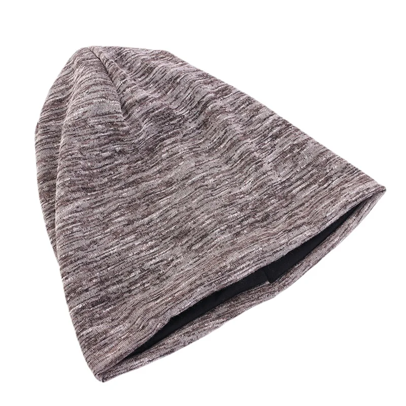 Autumn&Early Winter Double Fabric Hats For Adult Cashmere-like Skullies & Beanies