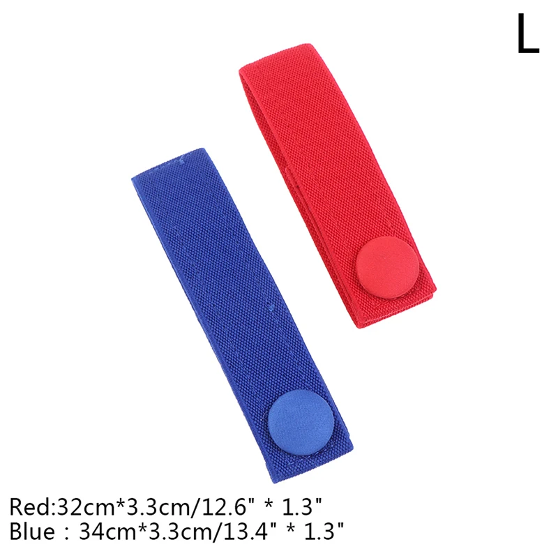 Correa de hebilla hemostática venosa Flexible, torniquete para hemodiálisis médica, diálisis específica para enfermería, 2 uds.