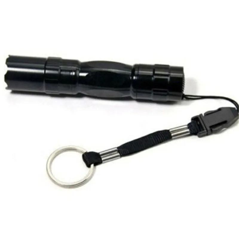 Portable Waterproof 8000LM Pocket LED Flashlight Zoomable LED Torch Mini Penlight Light AA buttery not included