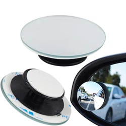 2 PCs Additional Spherical Dead Zone Mirrors Blind Zone Mirrors 50mm Round Mirrors for Car