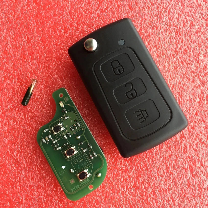 For Great Wall Hover h3 h5 GWM Haval H3 H5 Steed Replacement Remote Key Shell Car Flip Folding Remote Key 433Mhz with ID48 Chip