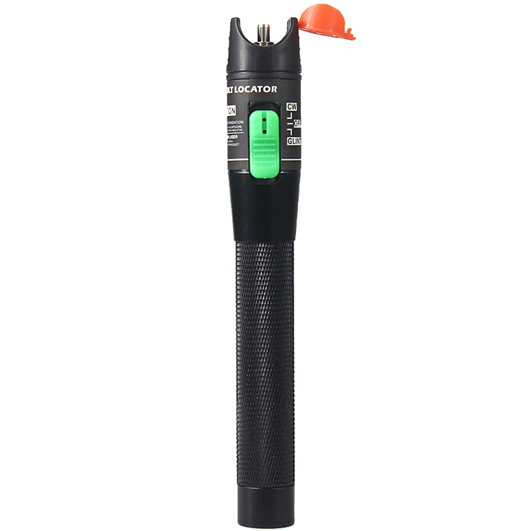 VLF Laser 30MW/20mw/10MW Visual Fault Locator, Fiber Optic Cable Tester 5-30km Range VFL Can Choose LC Adapter for VFL