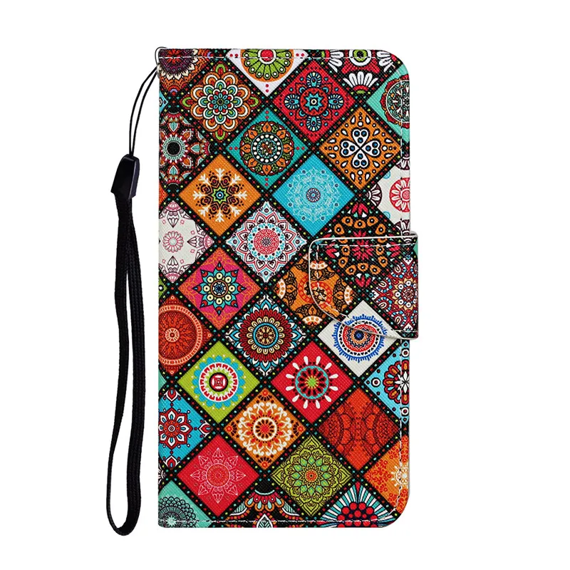 For Xiaomi Poco X3 Pro Case Painted Leather Book Case sFor Xiomi PocoX3 X3 NFC X3NFC Cover Xaomix3 Mix3 Pro X3Pro Wallet Cases