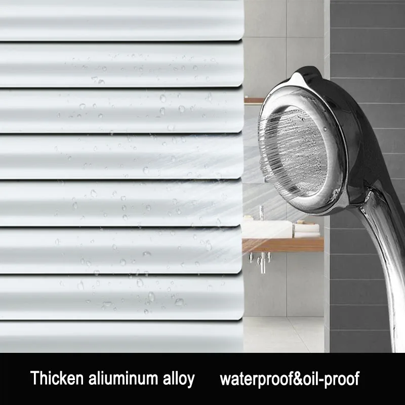 Customized 25mm Slats Aluminum Window Blinds UV Proof Drilling or No drill system Blackout Venetian Blinds for Home Decoration