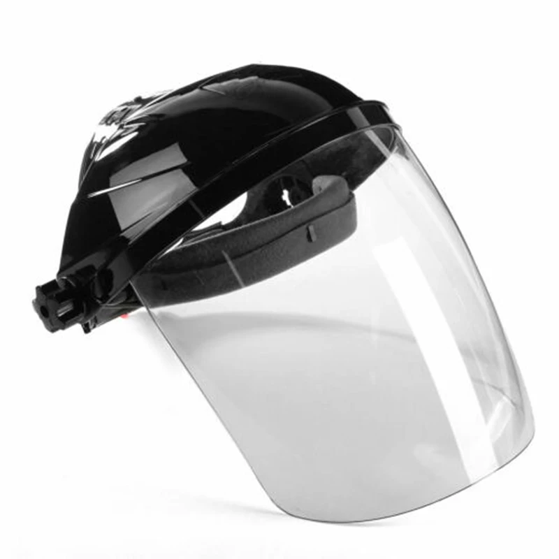 tampao de protecao protetor transparente anti uv anti choque meia face capacete de soldagem domestico para proteger os olhos e rosto em8 01