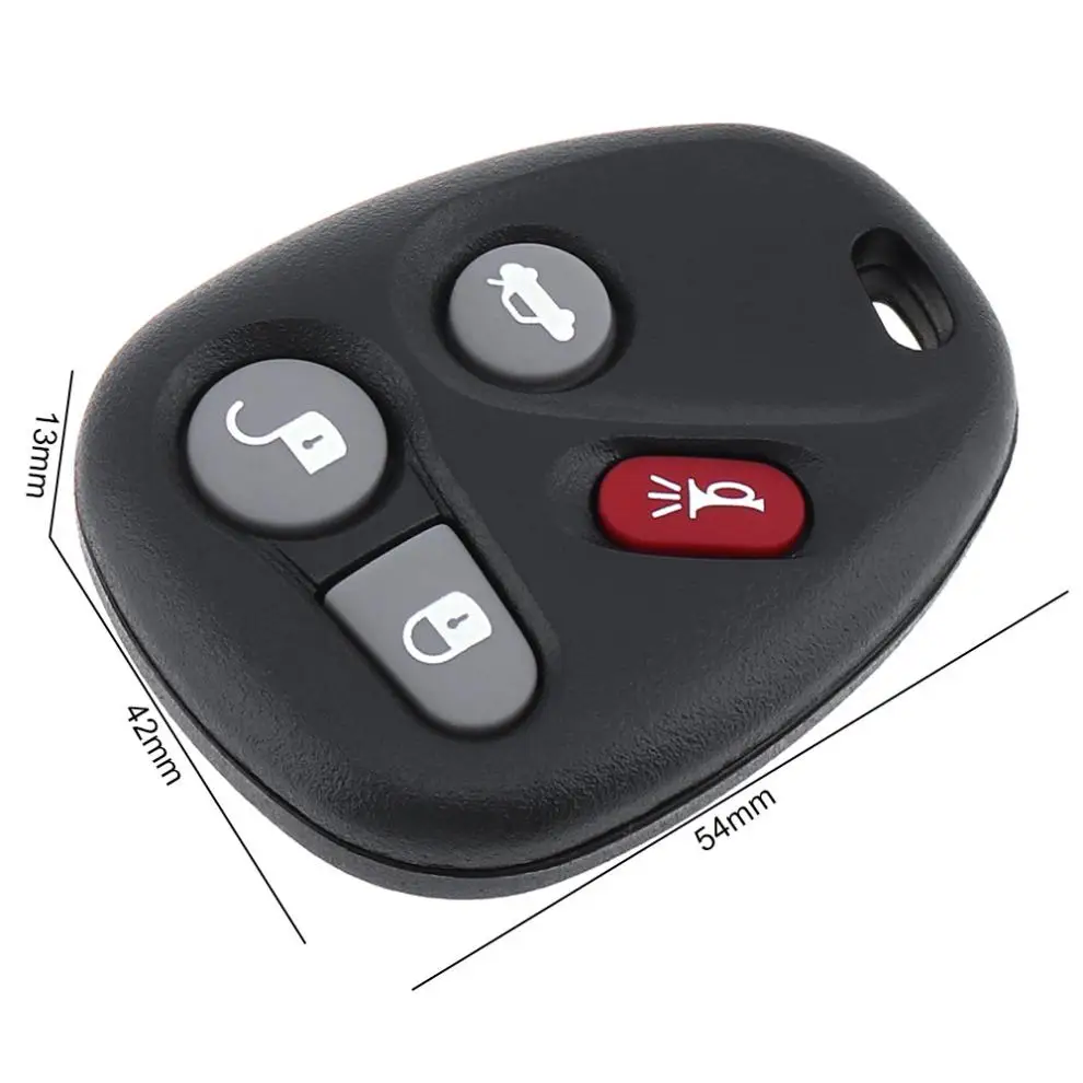 315MHZ Keyless Entry Remote Key Fob  ABO1502T for Chevrolet / Impala  / Monte / Carlo 2001-2005  Pontiac / Grand / Prix 2004