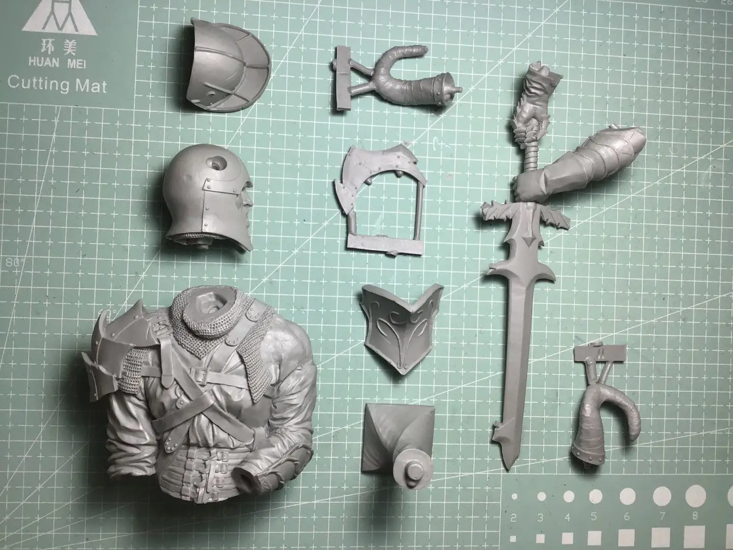 1/9  Resin Model Bust GK， Unassembled and unpainted kit