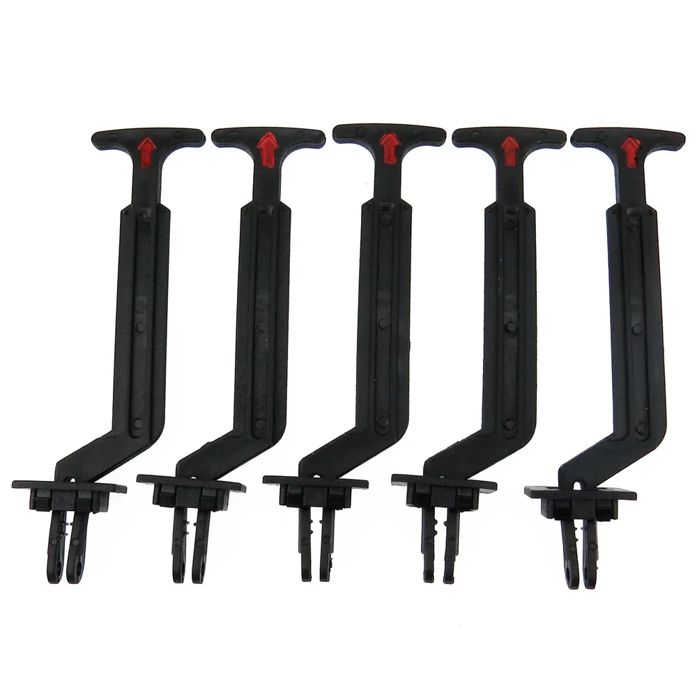 SCJYRXS 5 Pcs Car Engine Lock Cover Release Lever Handle Latch Rod Pull for Passat B5 3B0 623 593C