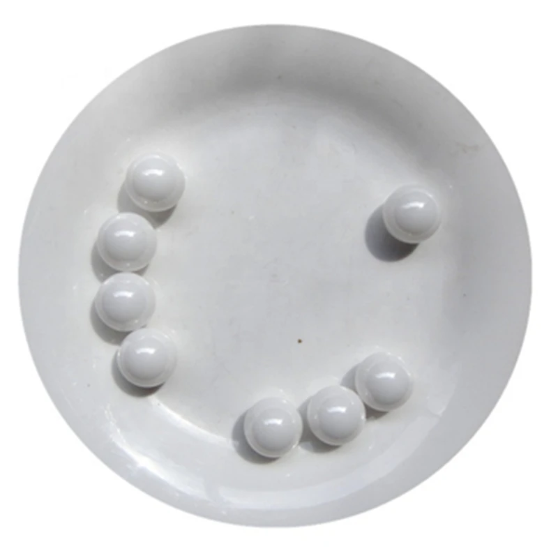 200 PCS Zirconia เซรามิค Ball 1 มม.-8 มม.สวมใส่ลูกปัด ZrO2 Zirconia ออกไซด์ Mill สำหรับ HYBRID ตลับลูกปืนบด/มิลลิ่ง
