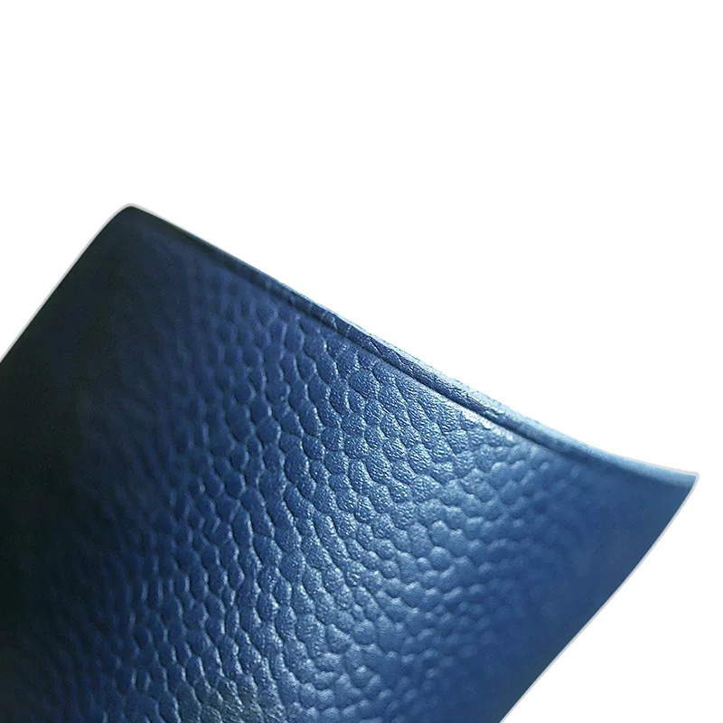 WUTA 22x26cm modello di caviale blu classico importato francese primo strato in pelle di vacchetta borsa artigianale in pelle fai da te materiale