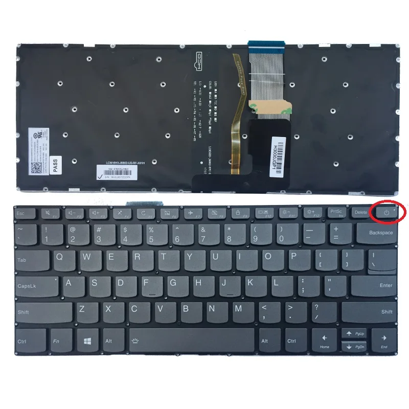 For LENOVO IdeaPad 520s-14 520S-14IKB 520S-14IKBR 330-14AST 330-14IGM 330-14IKB S145-14 S145-14IWL US laptop keyboard backlit