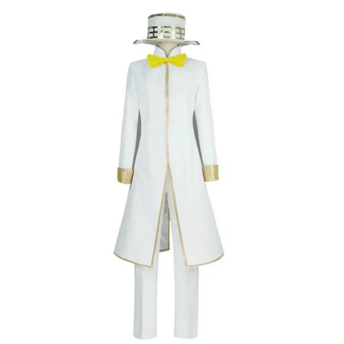 

Unbreakble Diamond Rohan Kishibe Heaven's Door White Cosplay Costume Custom Made Only Overcoat