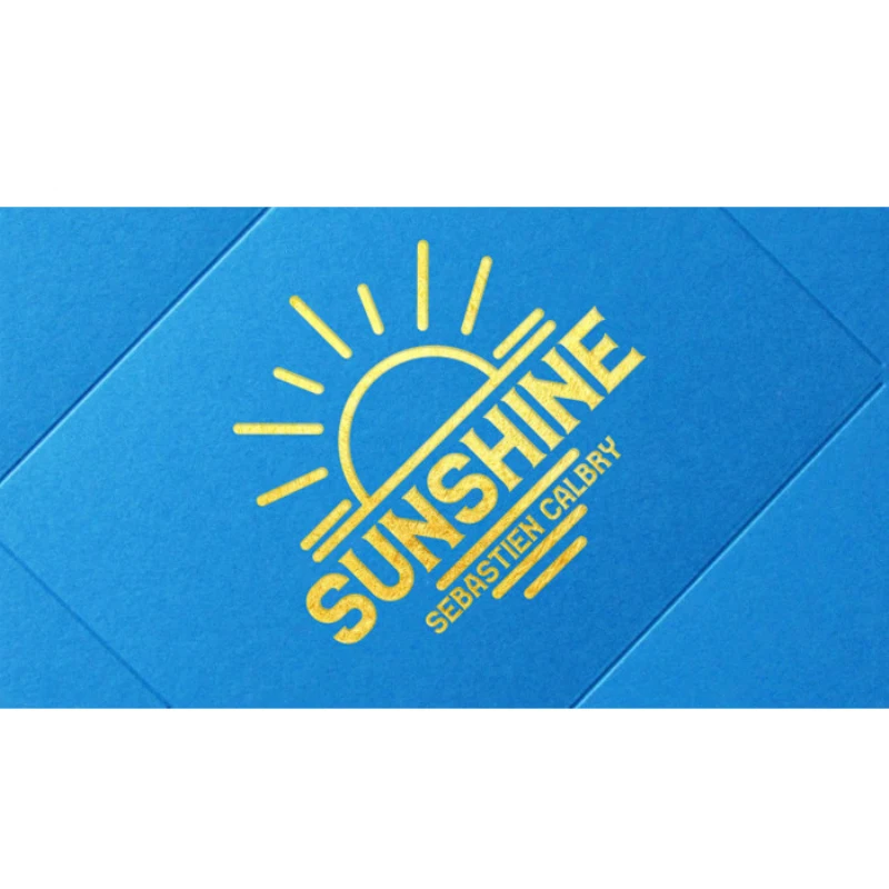 

Sunshine by Sebastien Calbry Card Magic Trick Props Illusions Close up Magia Magie Magician