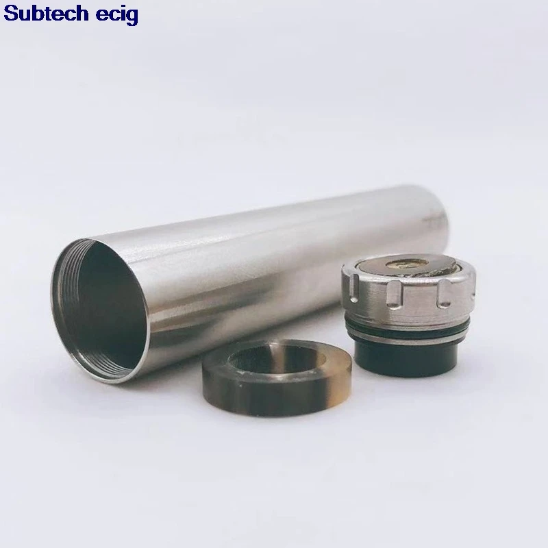 Vaping 신사 클럽 신사 900 튜브 메크 모드, 900 BF MTL RDA 기계식 모드용 16650 16550 배터리에 적합, 직경 18mm