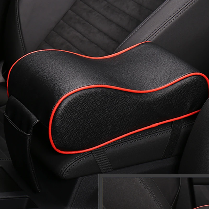 Car Armrests Cover Pad Console Arm Rest Pad For Chevrolet Cruze TRAX Aveo Lova Sail EPICA Captiva Malibu Volt Camaro Cobalt