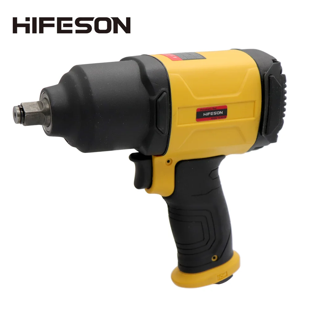 HIFESON Pneumatic Wrench 1350N.m Professional Auto Repair Pneumatic Tools,Spanners Air Tools  Impact Spanner Large Torque