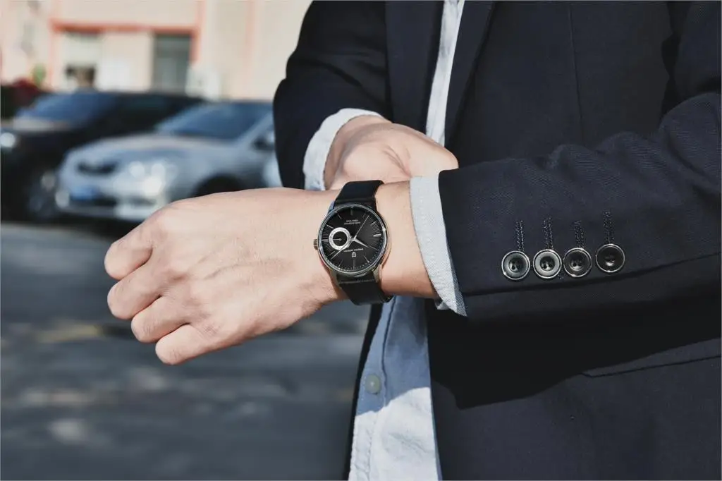 Original PAGANI DESIGN 1654 Modische Casual Sportuhr Herren Militäruhr Edelstahl Wasserdichte Quarzuhr Reloj Hombre – Detail 13