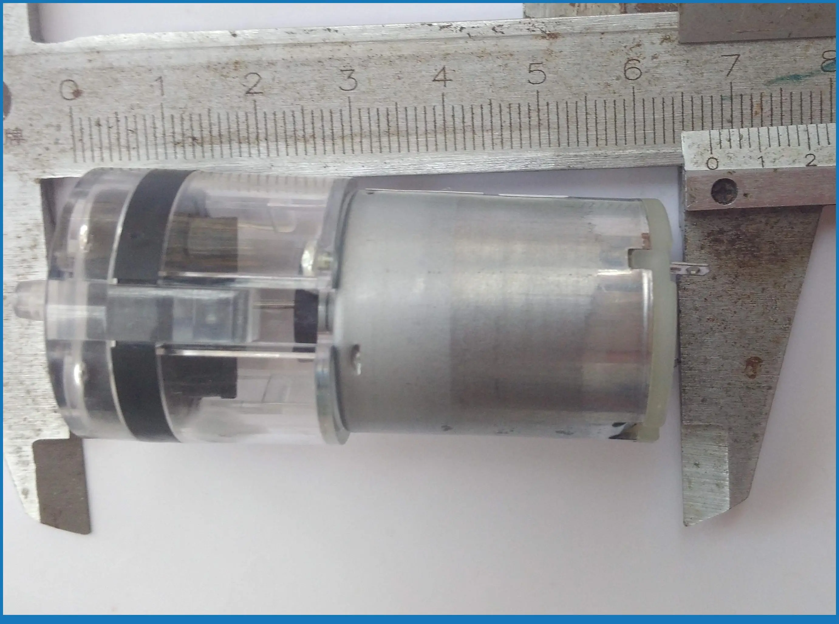 Imagem -02 - Air Pump Motor para Suprimentos Médicos dc 6v 0.45a Novo Pcs