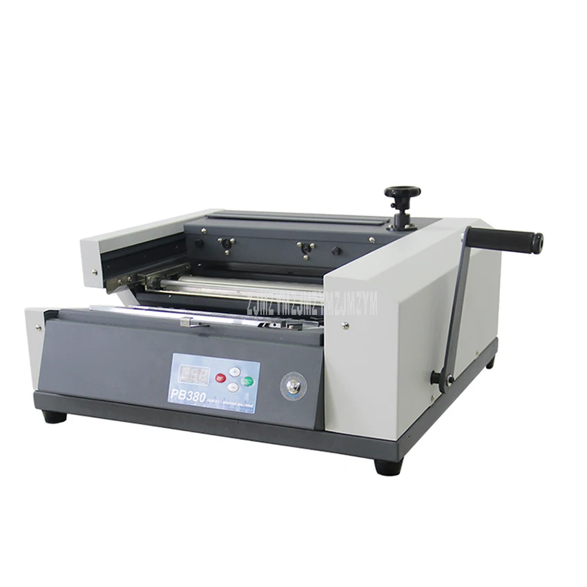 

PB-380 Gluing Machine A4 Size Hot Melt Adhensive Colloidal Particles Glue Binding Machine For Photo Album Book Paper Binder