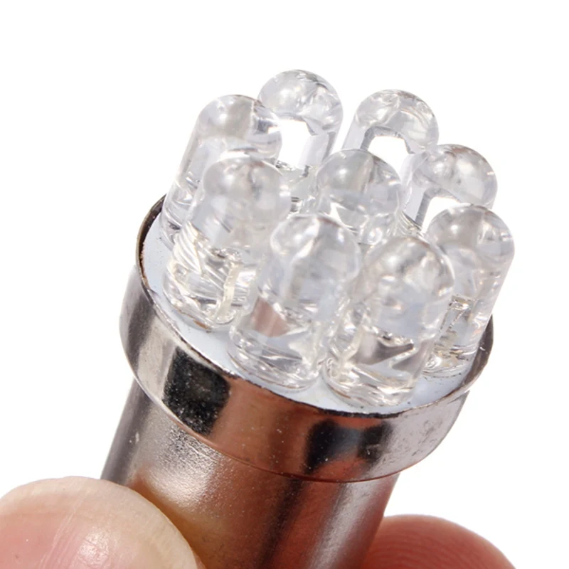 10ชิ้น/ล็อตAmberสีเหลืองDC12V BA15S 1156 9 LEDไฟท้ายอัตโนมัติไฟเลี้ยวหลอดไฟที่จอดรถหลอดไฟสนับสนุนdropshipping