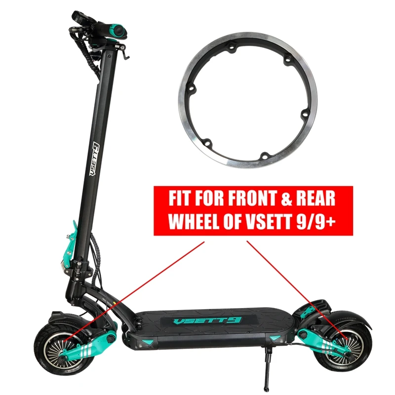 Original VSETT Detachable Motor Hub Ring Only for VSETT 9 9+ Electric Scooter Engine Separable Side Cover MACURY Spare Parts