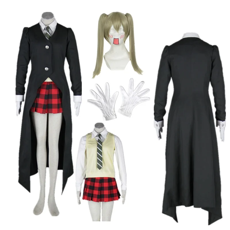 Anime Cosplay Kostuum Maka Albarn Cosplay Dameskleding Kostuum Halloween