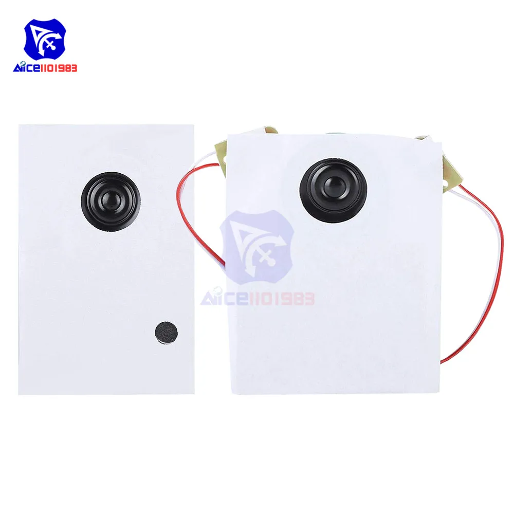 diymore 30s Audio Voice Recording Playback Module Button/Light Sensitive/Button with Extension Cord for Greeting Card