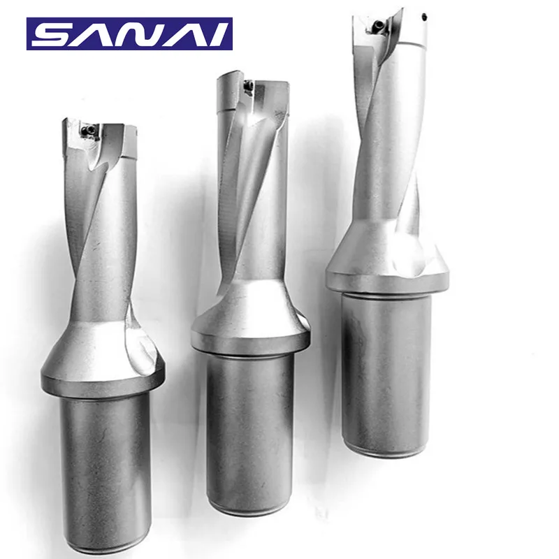 SANAI – foret Indexable série SP, perceuse rapide en U 2D 3D 4D 5D, tour CNC, perceuse à métal, profondeur 14mm- 40mm, outil de perçage de machines