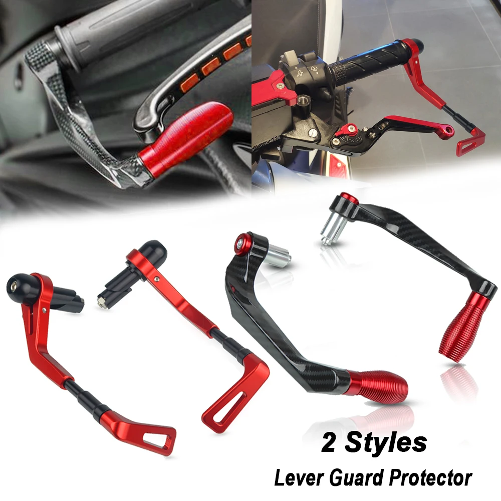 

7/8" 22mm Motorcycle Accessories Lever Guard Brake Clutch Protection For DUCATI 400 620 695 696 750 795 796 821 1100 Monster 937