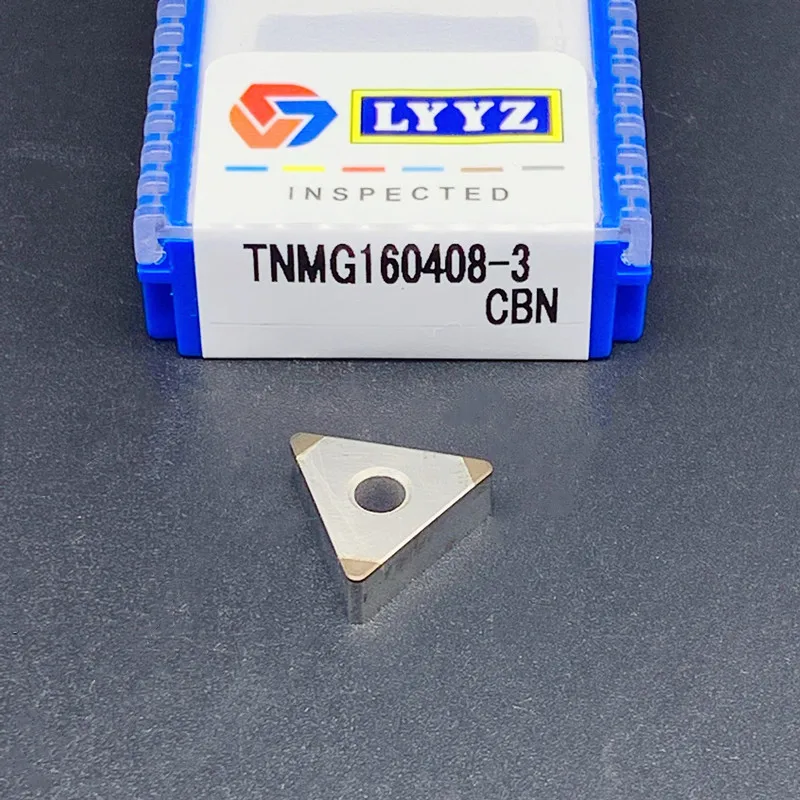 TNMG160404-3 cbn TNMG160408-3 cbn旋盤切断ツール、硬化鋼鋳鉄ロールを切断するための